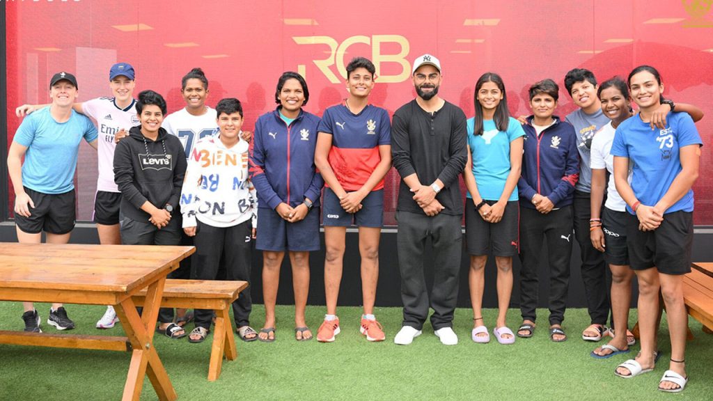 WPL 2023 RCB Virat Kohli's message