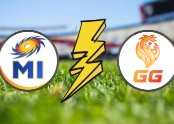 MI VS GG 2024 live score, Womens Premier League live score card