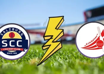 SAL VS CCC 52nd Match European Cricket Series Austria 2024 Live Score