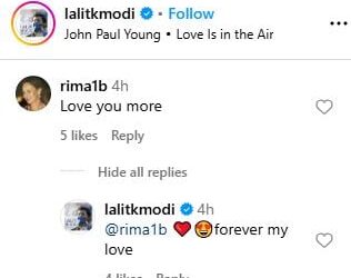 Lalit Modi, Ex-IPL Chairman, Reveals His ‘Forever Love’ On Valentine’s Day. Her Name Is…