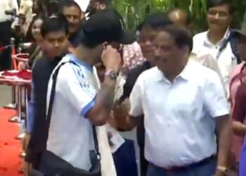 Rohit Sharma And Co Arrive At Hotel In Bhubaneswar Ahead of 2nd ODI Against England