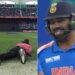 Umpire Runs For Cover To Avoid Rohit Sharma’s Shot. Batter’s Reaction Goes Viral – Watch