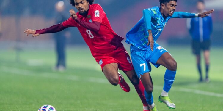 India, Bangladesh Play Out Goalless Draw In 2027 AFC Asian Cup Qualifiers