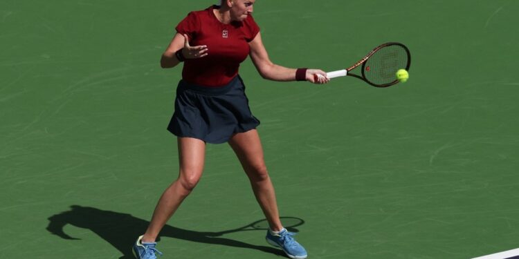 Ex-Wimbledon Champion Petra Kvitova Falls In Indian Wells First Round