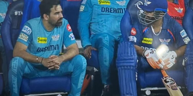 Frustrated Rishabh Pant Has Animated Chat With Zaheer Khan On LSG Bench, Video Viral
