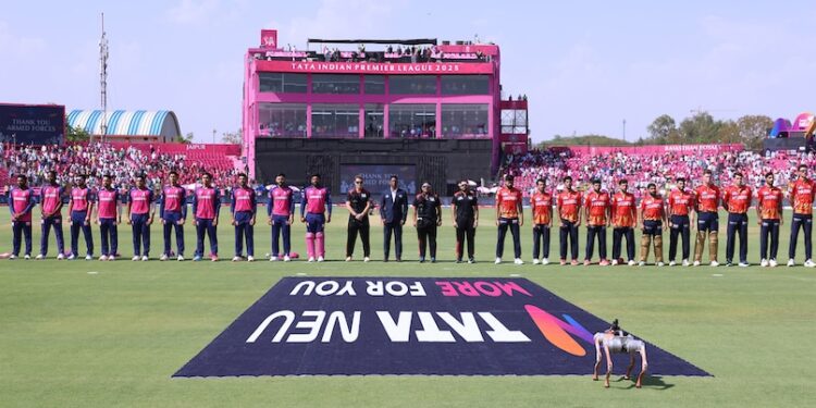 BCCI Pays Special Tribute To Indian Armed Forces Ahead Of Rajasthan Royals vs Punjab Kings IPL Game. Video Goes Viral