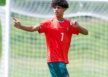 Ronaldo’s Son, Cristiano Jr Makes Portugal Debut In 4-1 Win Against Japan U-15