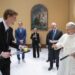 World No. 1 Jannik Sinner Meets Tennis Fan Pope Leo XIV, Presents Him Tennis Racket