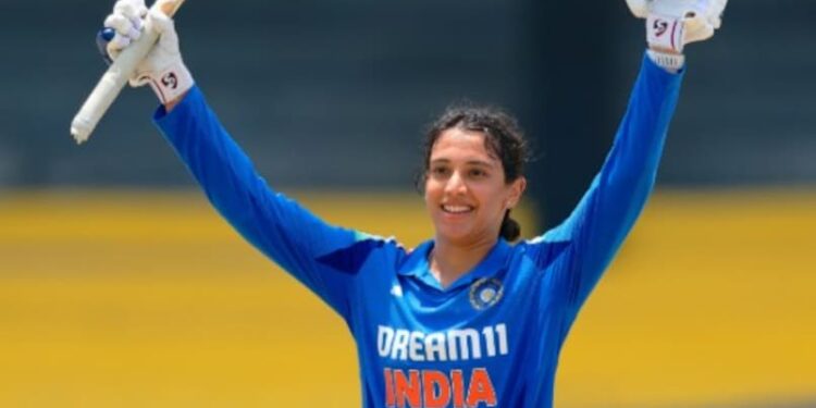 Smriti Mandhana Moves To 2nd Spot In ICC Women’s ODI Batting Rankings